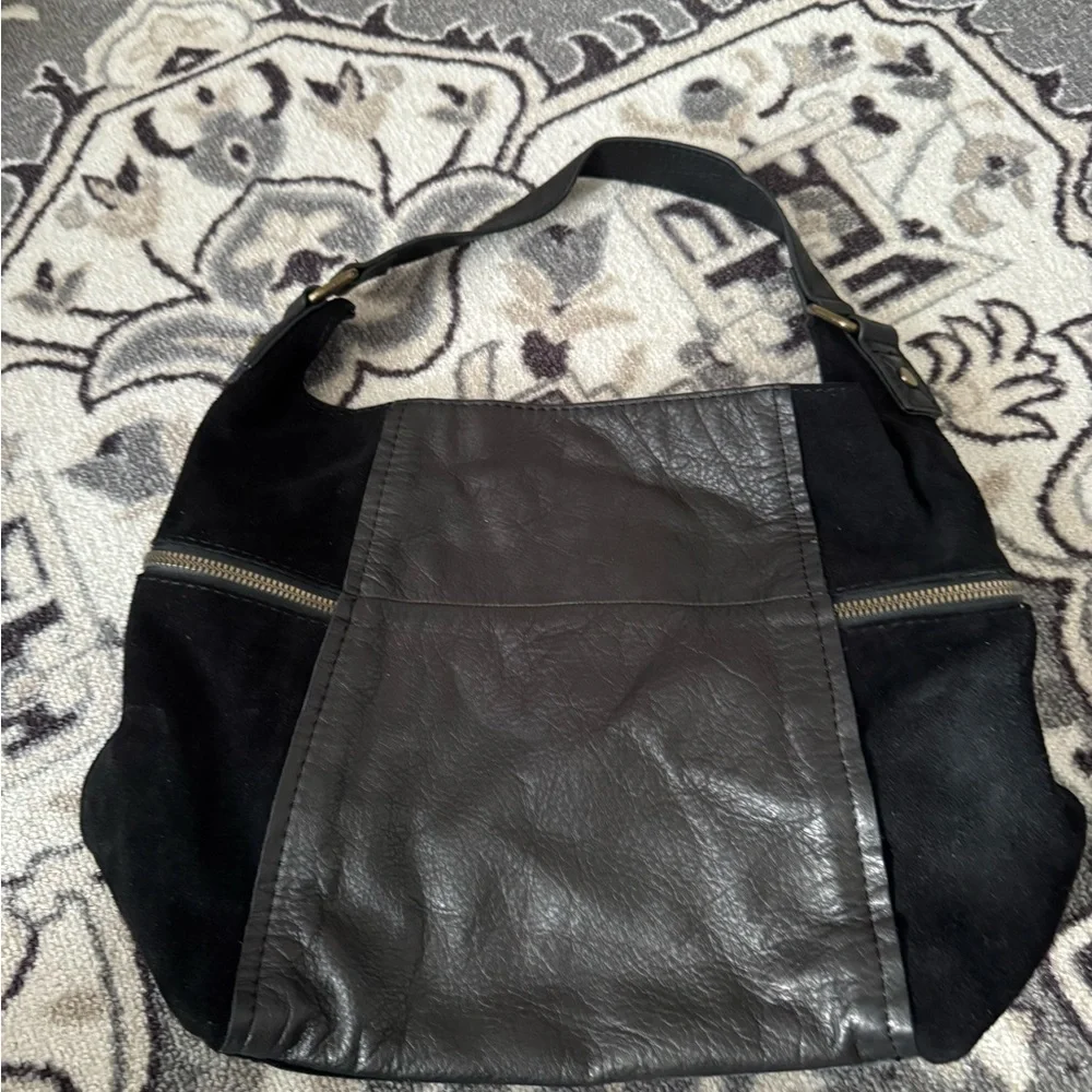 American Eagle Outfitters Black Leather Bag